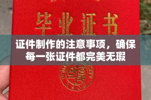 岚县证件制作的注意事项，确保每一张证件都完美无瑕