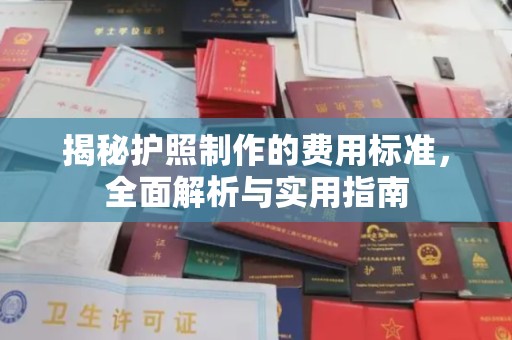 岚县揭秘护照制作的费用标准，全面解析与实用指南