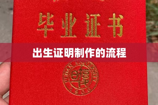 岚县出生证明制作的流程